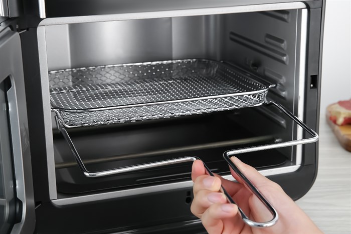 Lò chiên không dầu Kangaroo KG12AF8A 12 lít Màu Đen