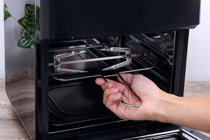 Lò chiên không dầu Kangaroo 12.5 lít KG12AF6A Màu Đen