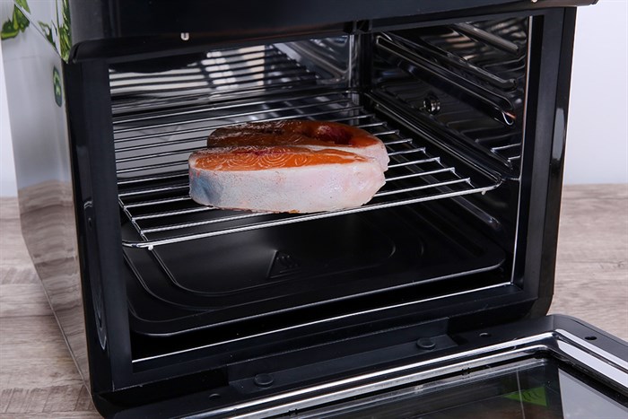 Lò chiên không dầu Kangaroo 12.5 lít KG12AF6A Màu Đen