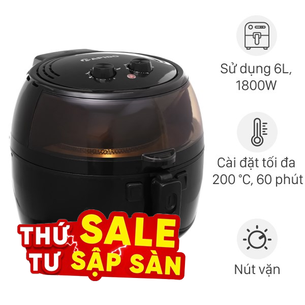 Nồi chiên không dầu Rapido 6.5 lít RAF6.5M2