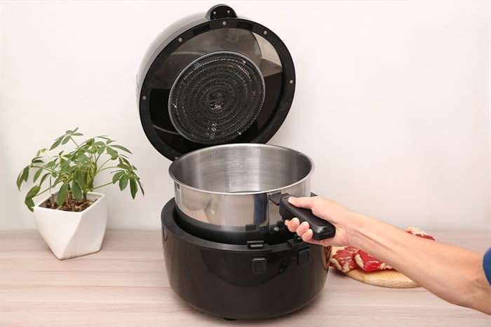 Nồi chiên không dầu Rapido 6.5 lít RAF6.5M2 Màu Đen