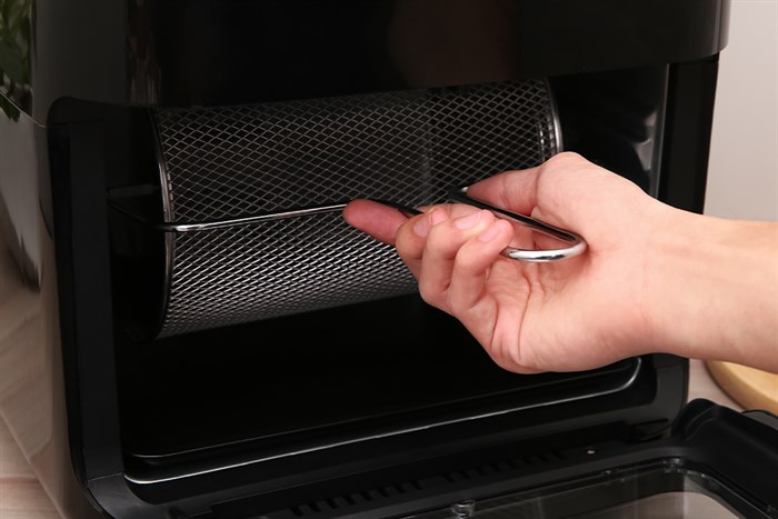 Lò chiên không dầu Ferroli 12 lít FAF-12D Màu Đen