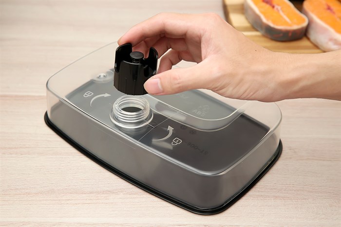 Nồi chiên không dầu kết hợp hấp Magic Eco S07 PRO 7 lít Màu Đen