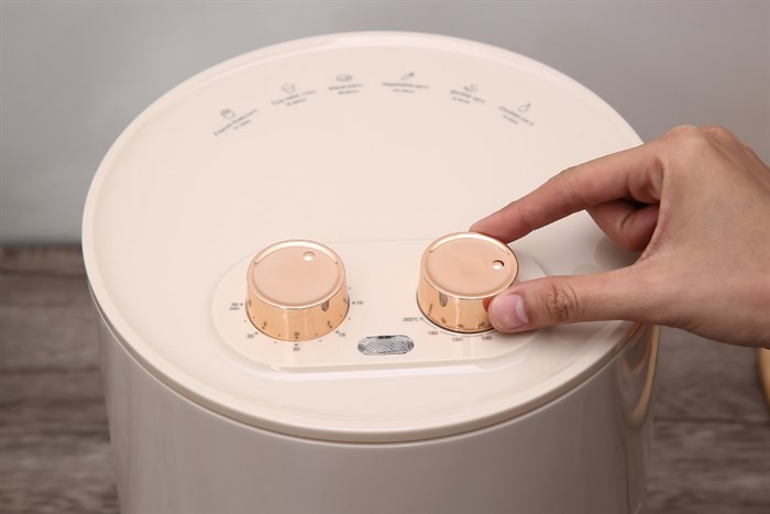 Nồi chiên không dầu Mobell AF-19 4.2 lít Màu Màu be