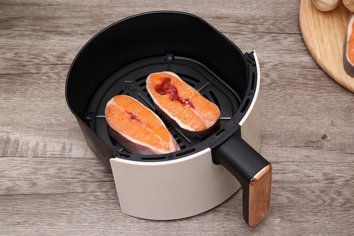 Nồi chiên không dầu Mobell AF-19 4.2 lít Màu Màu be