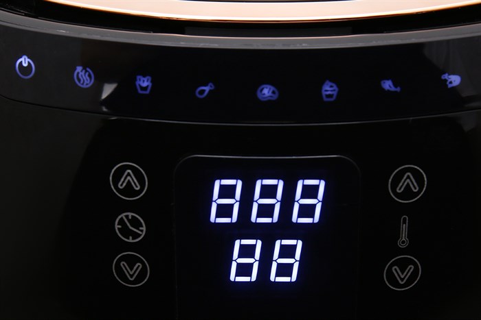 Nồi chiên không dầu Mobell AF-18-YJ 5.8 lít Màu Đen