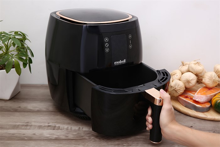 Nồi chiên không dầu Mobell AF-18-YJ 5.8 lít Màu Đen