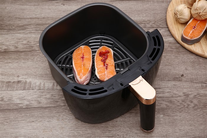 Nồi chiên không dầu Mobell AF-18-YJ 5.8 lít Màu Đen