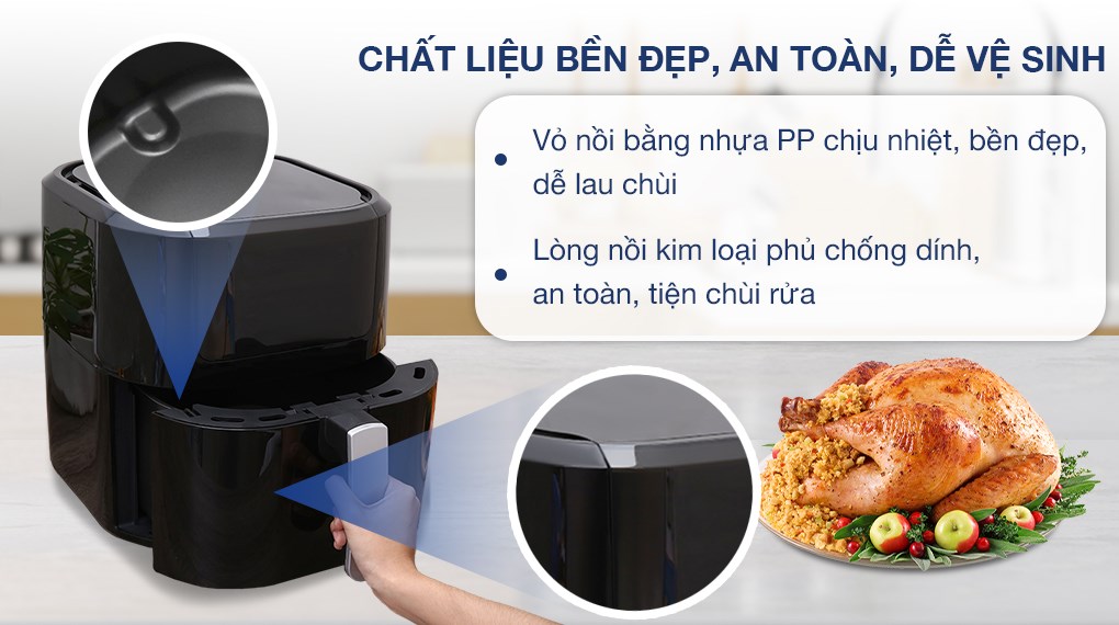 Nồi chiên không dầu Mobell YJ-711AD 8.8 lít