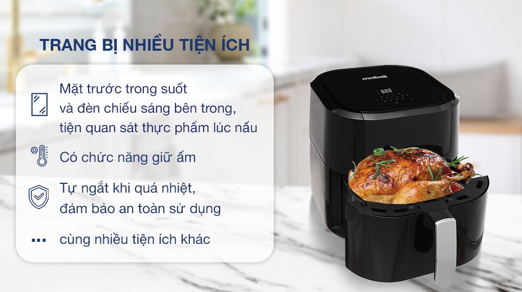 Nồi chiên không dầu Mobell YJ-711AD 8.8 lít