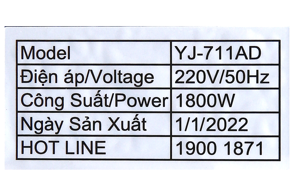 Nồi chiên không dầu Mobell YJ-711AD 8.8 lít