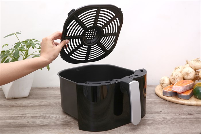 Nồi chiên không dầu Mobell YJ-711AD 8.8 lít Màu Đen