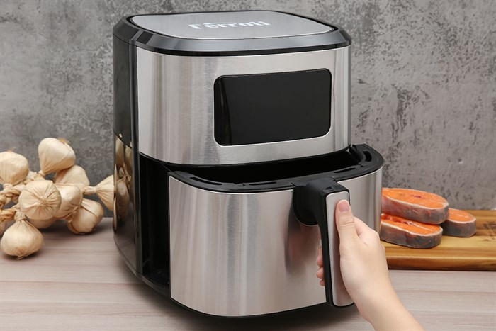 Nồi chiên không dầu Ferroli 7 lít FAF-7.0D Màu Đen - Xám