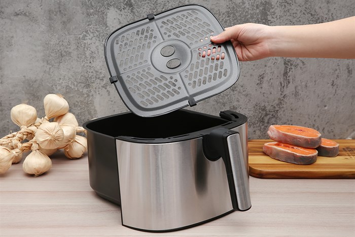 Nồi chiên không dầu Ferroli 7 lít FAF-7.0D Màu Đen - Xám