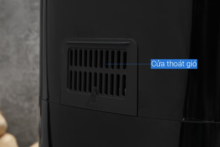 Nồi chiên không dầu Ferroli 7 lít FAF-7.0D Màu Đen - Xám