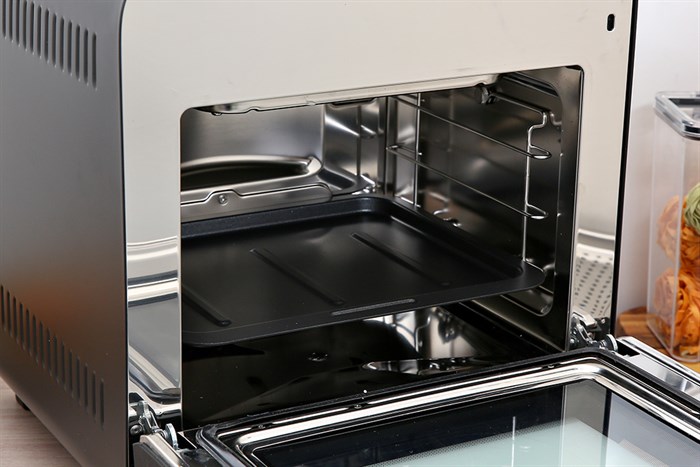 Lò chiên không dầu kết hợp hấp Kalite 15 lít STEAM STAR Màu Đen