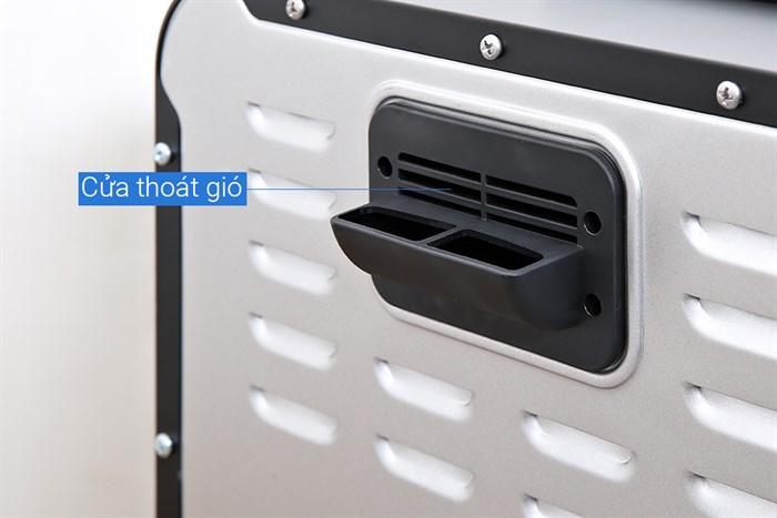 Lò chiên không dầu kết hợp hấp Kalite 15 lít STEAM STAR Màu Đen