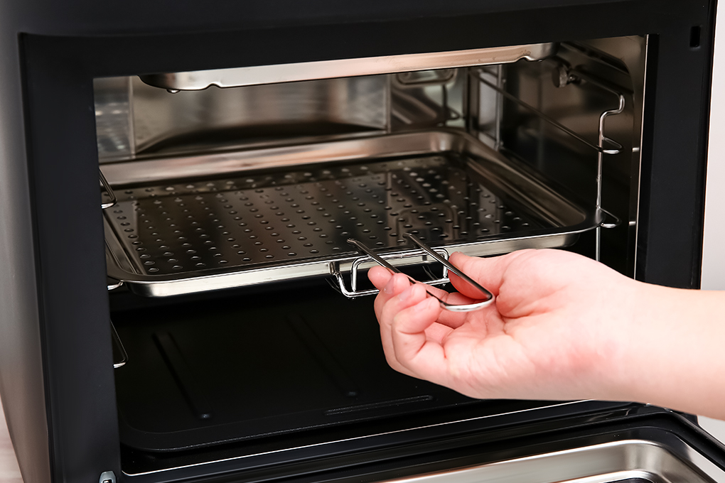 Lò chiên không dầu kết hợp hấp Kalite 15 lít STEAM X Màu Đen