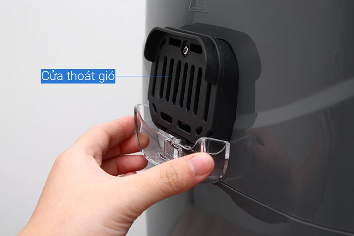 Nồi chiên không dầu kết hợp hấp Kalite STEAM 7 7 lít Màu Xám