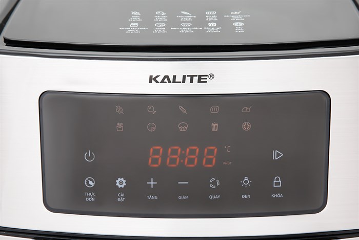 Lò chiên không dầu Kalite 15 lít KL-1500 Màu Đen - Bạc