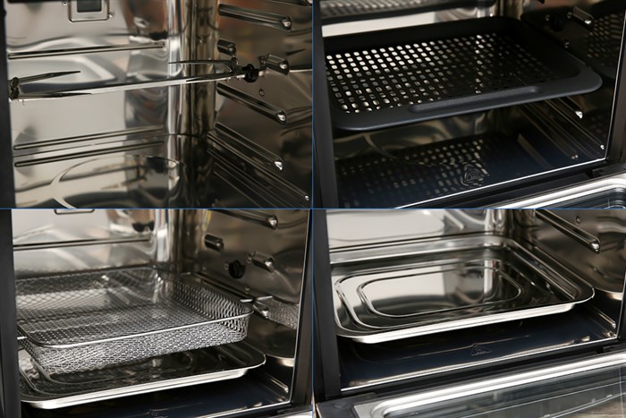 Lò chiên không dầu Kalite 15 lít KL-1500 Màu Đen - Bạc