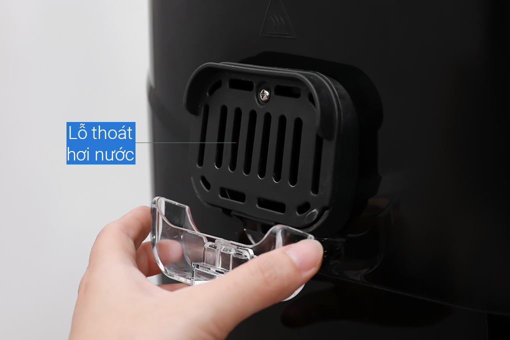 Nồi chiên không dầu hơi nước Mishio MK-302 7 lít Màu Đen