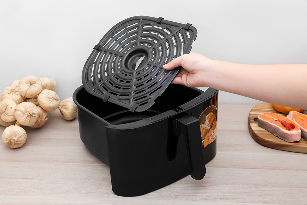 Nồi chiên không dầu hơi nước Mishio MK-302 7 lít Màu Đen