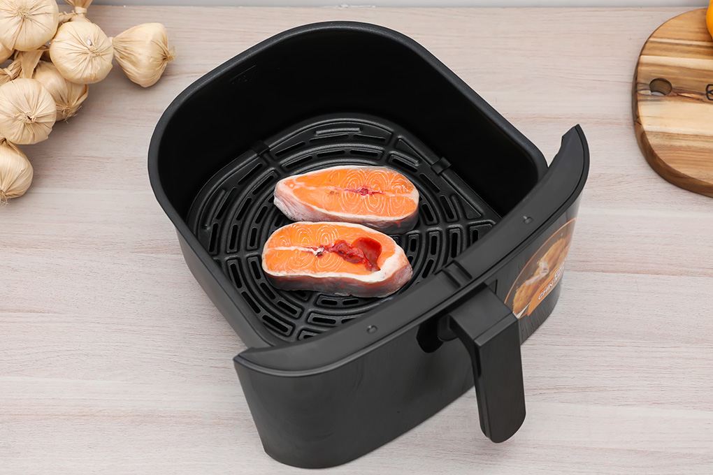 Nồi chiên không dầu hơi nước Mishio MK-302 7 lít Màu Đen