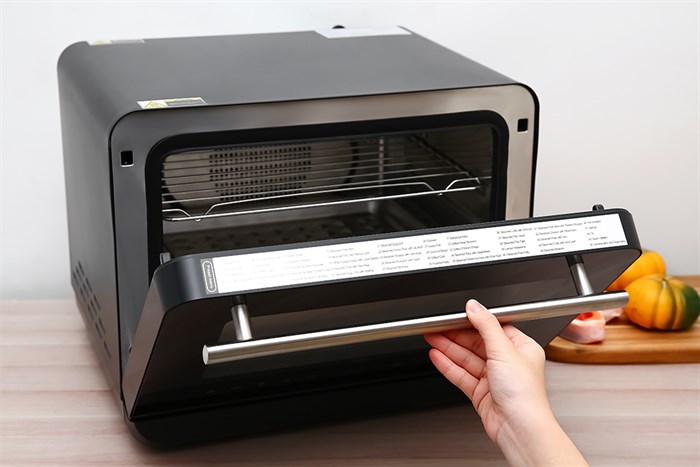 Lò chiên không dầu hơi nước Mishio MK-318 20 lít Màu Đen