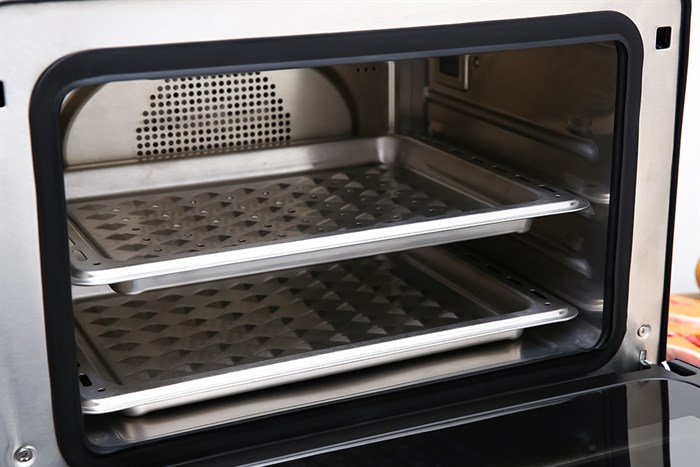 Lò chiên không dầu hơi nước Mishio MK-318 20 lít Màu Đen