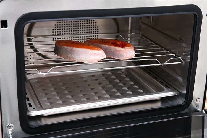 Lò chiên không dầu hơi nước Mishio MK-318 20 lít Màu Đen