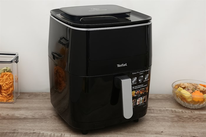 Nồi chiên không dầu kết hợp hấp Tefal FW201815 6.5 lít Màu Đen