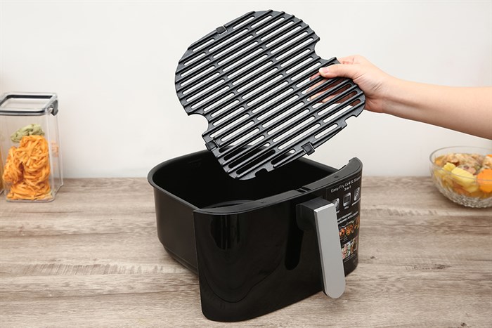 Nồi chiên không dầu kết hợp hấp Tefal FW201815 6.5 lít Màu Đen