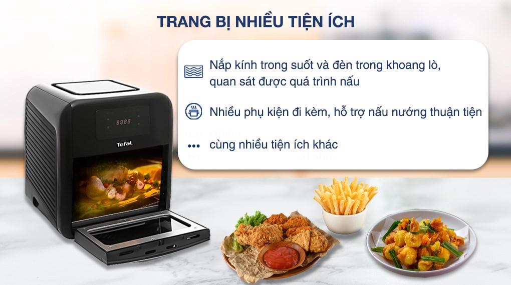 Lò chiên không dầu Tefal 11 lít FW501815