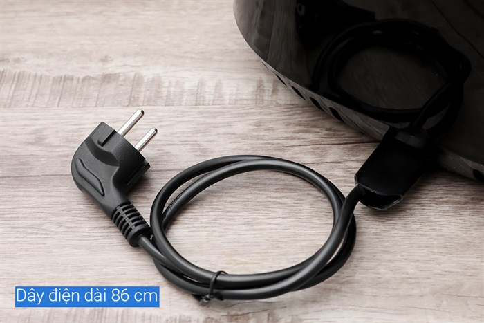 Nồi chiên không dầu Philips HD9270/90 6.2 lít Màu Đen