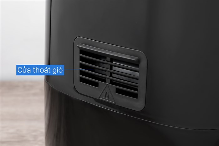 Nồi chiên không dầu Philips HD9270/90 6.2 lít Màu Đen