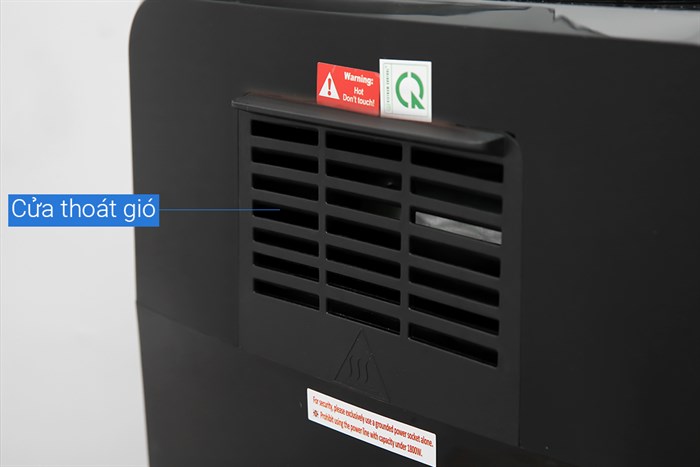 Lò chiên không dầu Magic Eco M12 12 lít Màu Đen