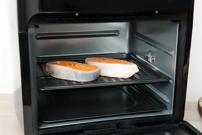 Lò chiên không dầu Magic Eco M12 12 lít Màu Đen