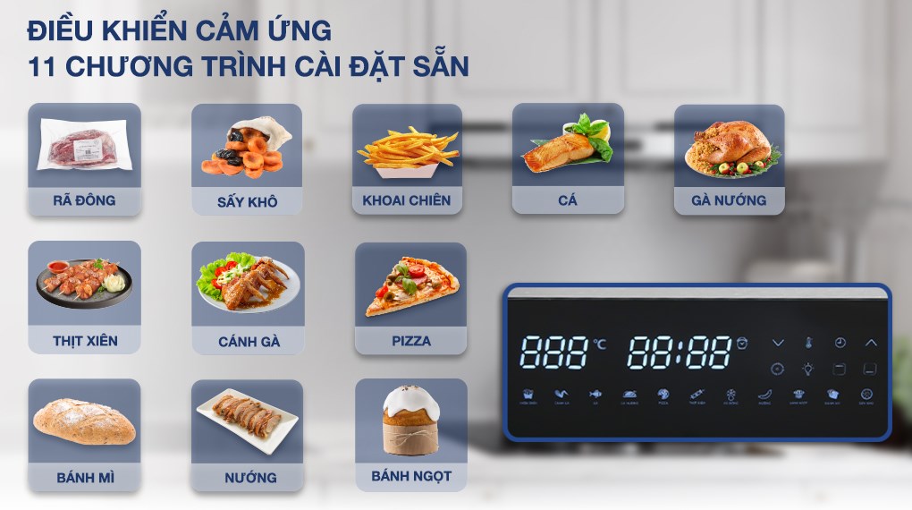 Lò chiên không dầu Kangaroo KG15AF1A 15 lít - 9