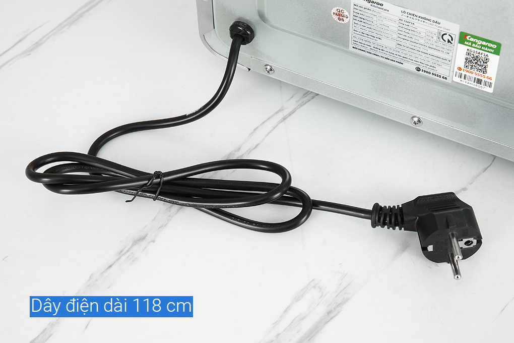 Lò chiên không dầu Kangaroo KG15AF1A 15 lít - 24