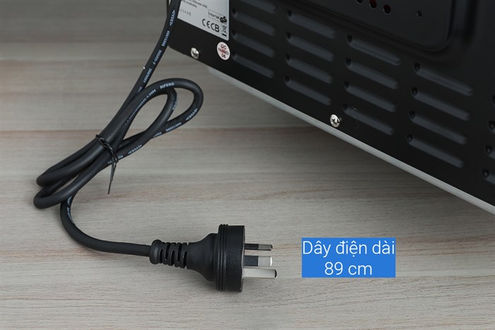 Lò chiên không dầu hơi nước Dreamer DKA-SAF118W 18 lít Màu Bạc