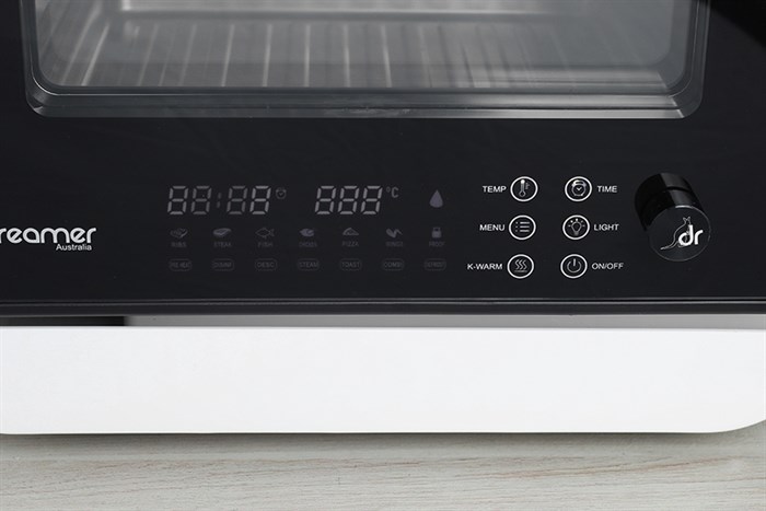 Lò chiên không dầu hơi nước Dreamer DKA-SAF118W 18 lít Màu Bạc
