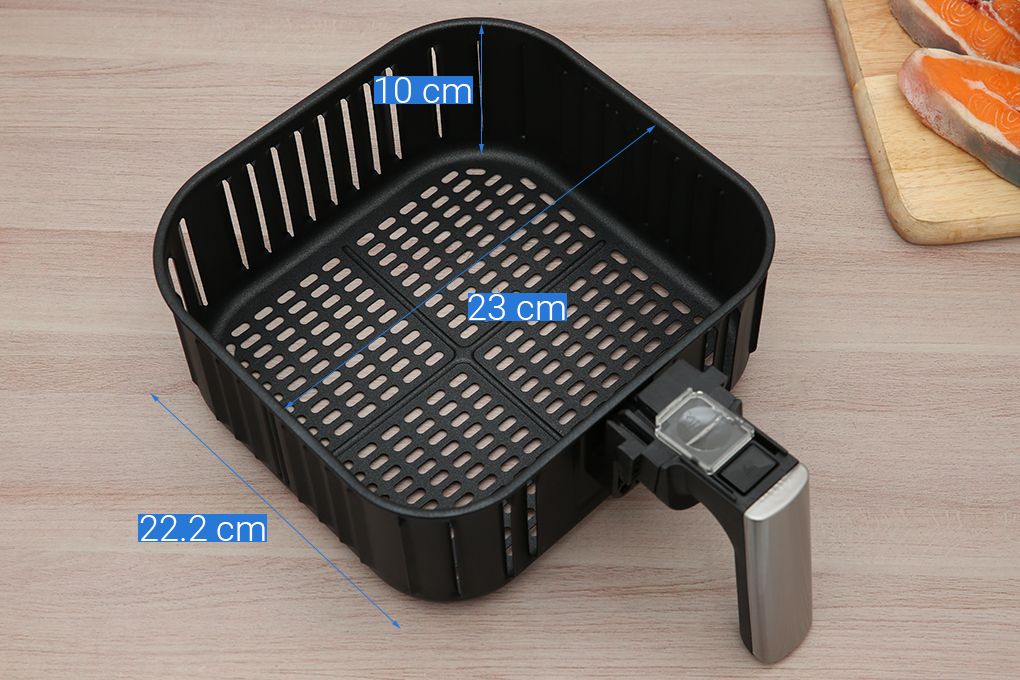 Nồi chiên không dầu Crystal TXG-S5T14 5 lít Màu Đen