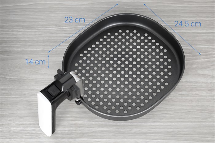 Nồi chiên không dầu Smartcook 7 lít AFS-3941 Màu Đen