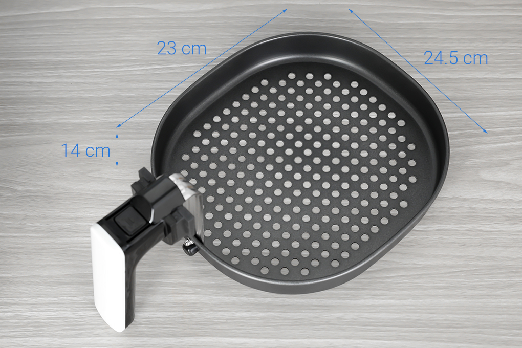 Nồi chiên không dầu Smartcook 7 lít AFS-3941 Màu Đen