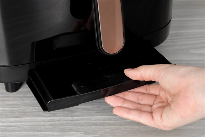 Nồi chiên không dầu hơi nước Elmich AFE-3945 7 lít Màu Đen - Vàng đồng