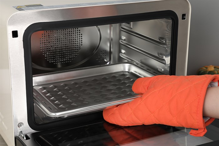 Lò chiên không dầu hơi nước Elmich AFE-3944 20 lít Màu Kem