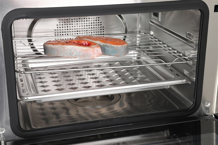 Lò chiên không dầu hơi nước Elmich AFE-3944 20 lít Màu Kem