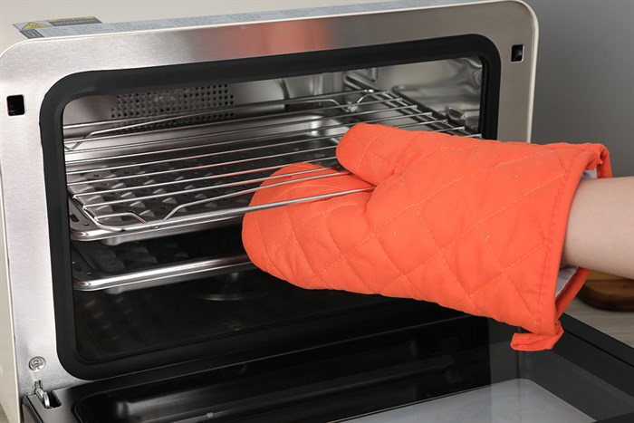 Lò chiên không dầu hơi nước Elmich AFE-3944 20 lít Màu Kem