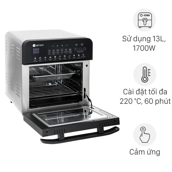 Lò chiên không dầu Elmich AFE-3950 14 lít